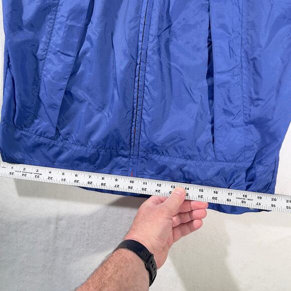 Head Nylon Wind Shell Mens Hooded Full Zip Adjustable Cuffs Waist Rainbow Zipper - Picture 16 of 16